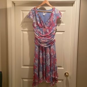 Silk cocktail dress